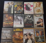 Lote doze DVDs , Tinha que ser você, com Dustin Hoffman, Casa Blanca e outros.