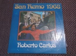 ANTIGO DISCO DE VINIL # SAN REMO 1968 DE ROBERTO CARLOS ( 1975 - ITEM BEM CONSERVADO )