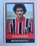 COLECIONISMO - Card Ping Pong n.º 191 - Osmar Banks Machado - Botafogo F.C - (Osmarzinho).
