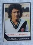 COLECIONISMO - Card Ping Pong n.º 57 - Carlos Roberto de Oliveira - C.R Vasco da Gama  -  (Roberto Dinamite).