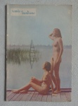 COLECIONISMO - Revista Saúde e Nudismo antiga (1952) - Ano I de Outubro de 1952 n.º 8. Apresenta marcas do tempo.