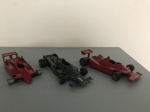 Polistil Lotus 60, Ferrari e Alfa Romeo F1. 11,0cm cada. Escala 1/41. Italy