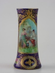 Vaso em porcelana Bavaria .  Altura 12 cm, diâmetro 5 cm.
