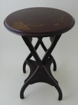 Mesa de apoio , altura 57 cm., diâmetro38 cm.