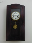 Relógio de parede , caixa de madeira