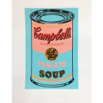 Andy Warhol (1958-1987),"Campbell's". Gravura. 40 x 37 cm.