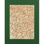 Carlos Prado (1908-1992), Sem Título. Artista plástico e arquiteto. Têmpera sobre madeira. assinado.50 x 38 cm.