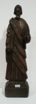 SÃO JUDAS TADEU - escultura em madeira entalhada 58 cm