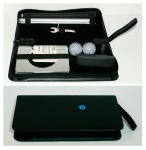 MINI GOLF - portátil em estojo com 2 bolas, taco, caçapa e 3 ferramentas 32x15x5 cm