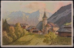 Cartão Postal impresso na Suíça por Stehli, medindo 9 x 14 cm.
