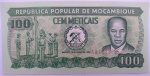 MOÇAMBIQUE 1980.   100 METICAIS