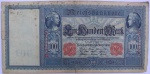 ALEMANHA 1910.   100 MARK
