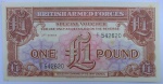 BRITISH ARMED FORCES .   1 POUND