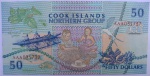 COOK ISLANDS .   50 DOLLARS