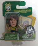 Mini craque, Marca Soccer Starz, DAVID LUIS, A. 5 cm - Copa 2014, na embalagem original, lacrado.