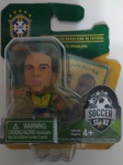 Coleção Mini craque, Marca Soccer Starz, DANIEL ALVES, A. 5 cm - Copa 2014, na embalagem original, lacrado.