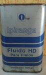 Lata FLUÍDO DE FREIOS IPIRANGA (vazia) - com 14,5 centímetros de altura conforme imagem.