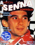 Hemeroteca: Revista Ayrton Senna, Portfólio, biografia completa, 1974/1994 // 27.5 X 20.5 cm // Nova Sampa Diretriz Editora Ltda. // marcas do tempo.
