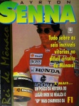 Hemeroteca: Revista Ayrton Senna, O Rei de Mônaco, ano 1 nº 1 // 27.5 X 20.5 cm // Editora Escala Ltda. // 1995, marcas do tempo.