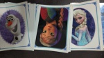 60 Figurinhas do Álbum DISNEY FROZEN - Uma aventura congelante, Editora Abril, diversas, sem uso.