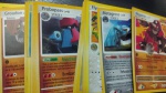 36 Figurinhas Pokemon 2009, 5 x 7 centímetros, sem uso conforme imagens.