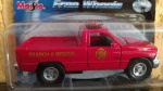 Diecast Pick up Viatura de Bombeiros DODGE RAM - MAISTO, importado em sua embalagem original, lacrado medindo 12 centímetros.