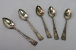 Lote com 05 Colheres de Café