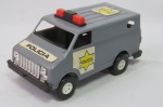 Furgão da Polícia - Carrinho - Perua miniatura, da Meplastic - Plástico