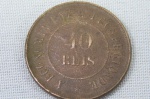 Antiga Moeda de 40 Réis de 1908