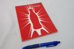 Caderno em branco da Coca-Cola
