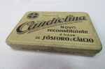 Antiga Lata Vazia de Pastilhas Candiolina da Bayer - Novo Reconstituinte a Base de Fósforos e Cálcio.