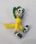 Boneco promocional - Papagaio dos postos de gasolina BR - Motivo futebol. Mede 7,5cm de altura