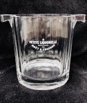 Gracioso balde em cristal francês da 2ª metade do Séc. XX. Marcado Petite Liquorelle - Moet & Chandon. Aprox. 13,5 cm de altura