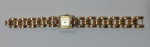 Antigo e Raro  e Maravilhoso relógio feminino em OURO 18K com 1  Brilhante e  2 Rubis adornando a caixa - Marca SULTANA - Puseira trançada em excelente estado.Mede: 16 cm pulseira aberta