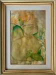Neyde Noronha - 1988 - Aquarela, assinado e datado no C.I.E. Obra med. 40x26cm. Com moldura med. 56x42cm.