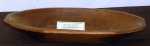 Gamela em  madeira.   med.  43 x24 cm
