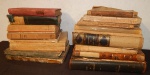 Lote  com livros diversos. (desgastes)