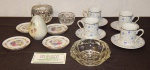Lote com louças diversas. (desgastes)
