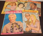 Lote com revistas de rádio.(desgastes)