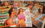 Lote com revistas diversas. (desgastes)