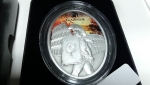 57 - Moeda   FIJI - Prata -  Comemorativa - Gladiador no estojo - 10 Dollares