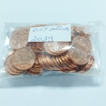 Sache Lacrado 100 moedas 0,05 centavos de 2019 FC