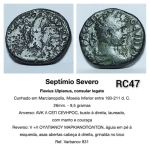 Septmo Severo  Moeda Classica  - Descrição na Foto