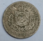 Brasil - Moeda de 200 Réis de 1880 - MBC