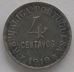 Portugal - 4 Centavos de 1919 - (EV43)