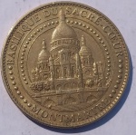 Medalha Serie Catedrais Paris (Básica Sacre) Rara - (MV17)
