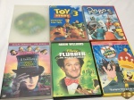 Lote com 6 dvd's originais, composto de Toy Story 3, Robos, etc.