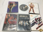 Lote com 6 dvd's originais, composto de Ivete Sangalo, Lulu Santos, etc.