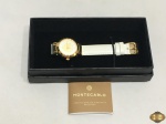 Relógio de pulso da Monte Carlo, necessita bateria.