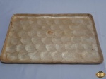 Bandeja retangular em madrepérola das philippinas. Medindo 46,5cm x 31cm.